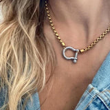 Harp Of Praise Necklace "Psalm 71:22-24"